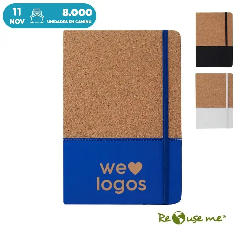 Cuaderno tapa corcho