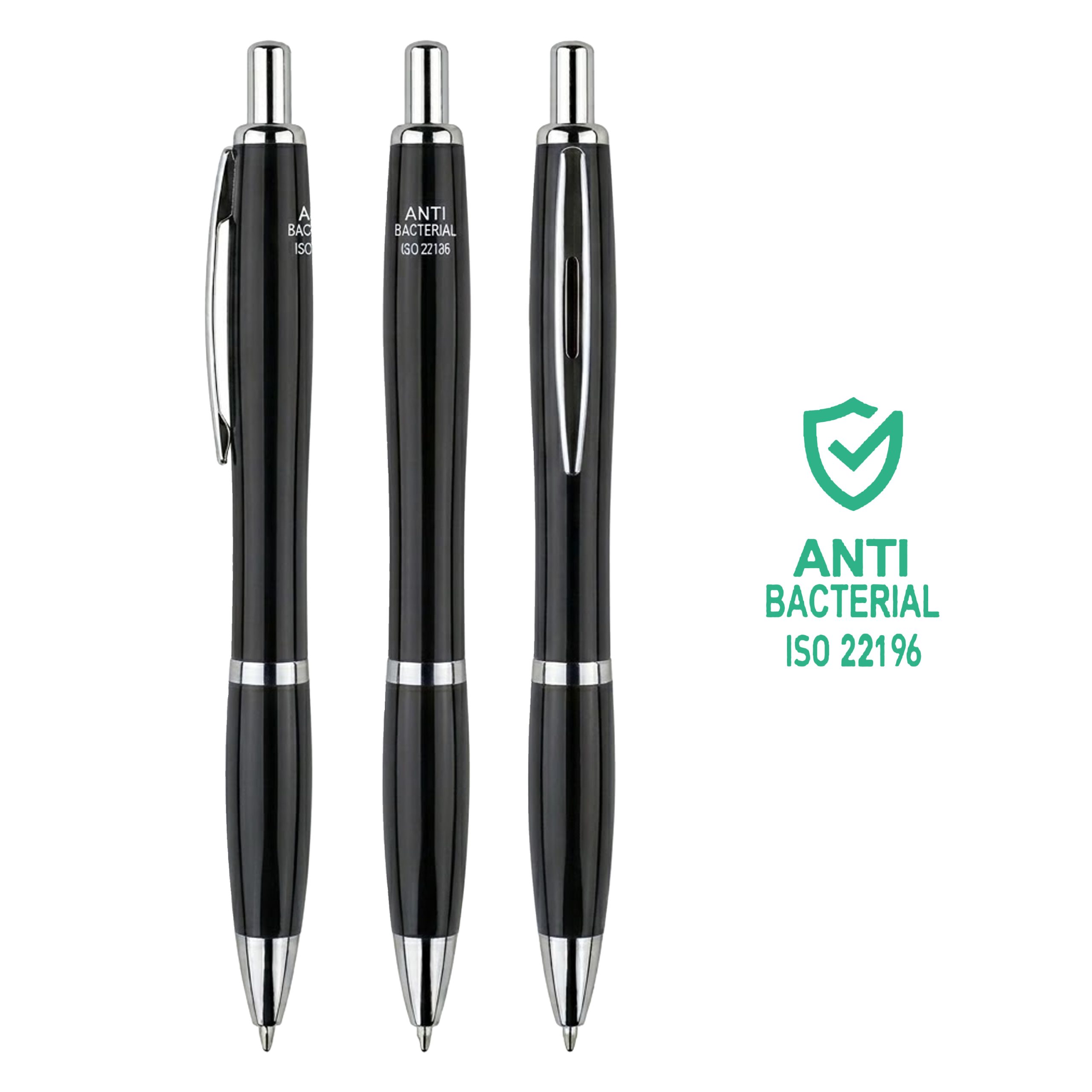 Bolígrafo Plástico Anti Bacterial.